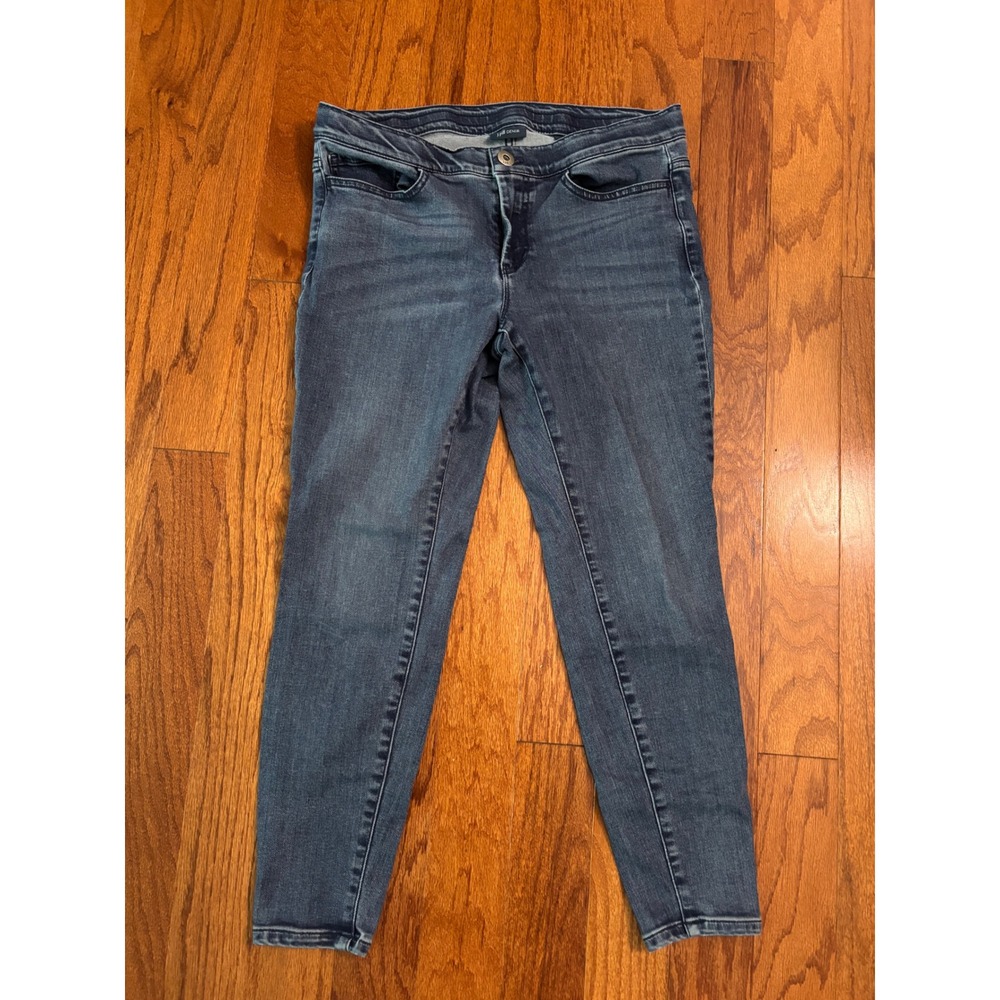 J Jill Denim Leggings 5 Pocket Jeans Size 8P